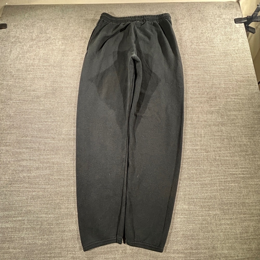 Fruit of the Loom Sweatpants Unisex Medium Black Good Elastic‎ Waist Fleece
